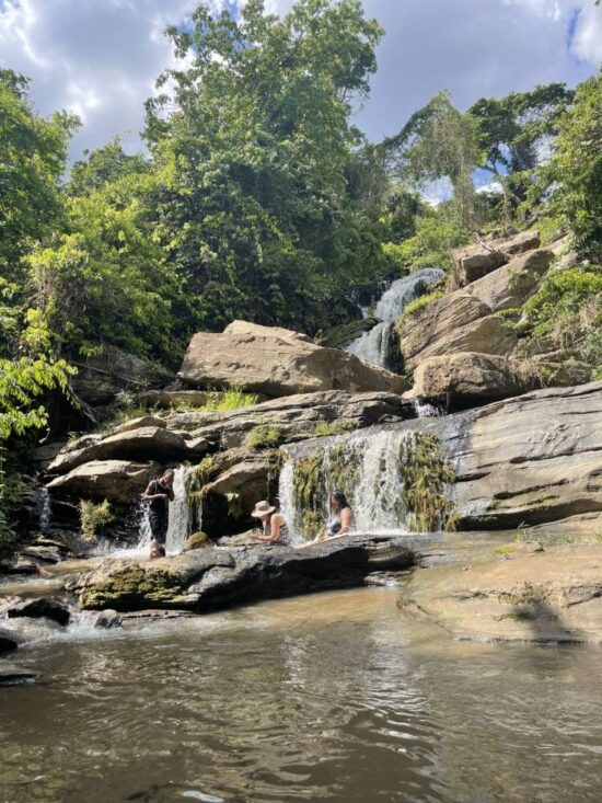 Kigaga Waterfalls excursion near Atupele Mikumi